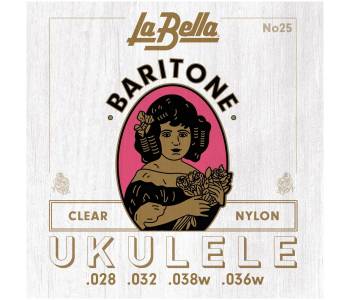 LA BELLA 25 - Струны для укулеле баритон Ла Белла