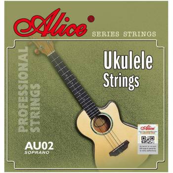 ALICE AU 02 - Струны для укулеле сопрано Элис серия Entry Level