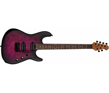 STERLING Jason Richardson Signature Cosmic Purple Burst - Электрогитара серия Sterling California Premium