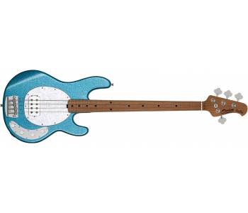 STERLING StingRay Blue Sparkle - Бас-гитара 4 струны серия Sterling California Premium