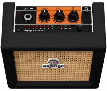 ORANGE Crush MINI BK автономный гитарный мини-комбо, 3 ватта, черный Оранж
